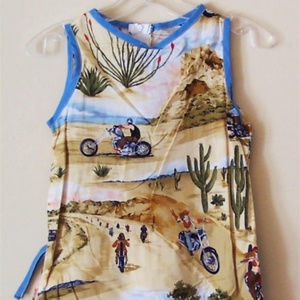 GIRLS DRESS MOTORCYCLE ISLAND SIZE 6X NWT BABY WIT